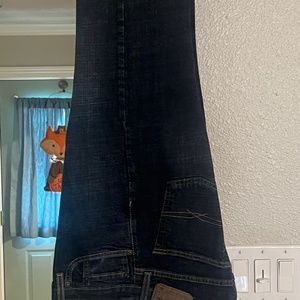 Levi dark wash blue jeans